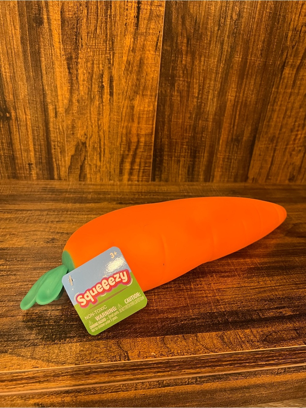 Sunny Days Squeezy Orange Carrot Squishy 🥕 NEW